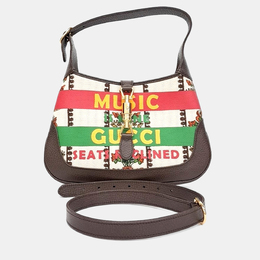 Gucci: Многоцветная сумка  Jackie