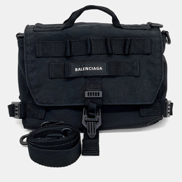Balenciaga: Чёрная сумка  Army