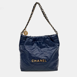 Chanel: Синяя сумка 