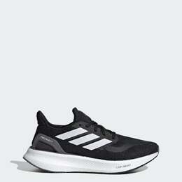Adidas: Чёрные кроссовки  PureBoost