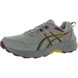 Asics: Голубые кроссовки 