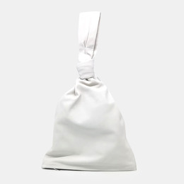 Bottega Veneta: Белая сумка  BV Twist