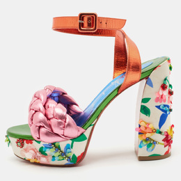 Christian Louboutin: Многоцветные сандалии 