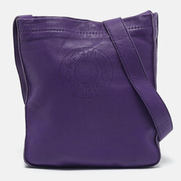 Hermes: Фиолетовая сумка 