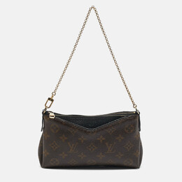 Louis Vuitton: Чёрный клатч 