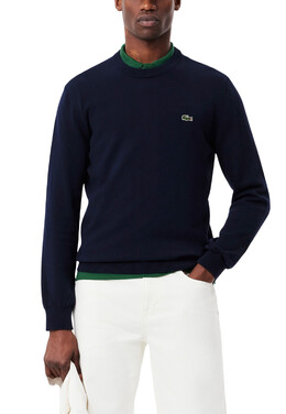 Lacoste: Синий свитер 