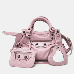 Balenciaga: Розовая сумка 