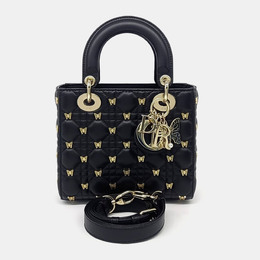 Dior: Чёрная сумка 