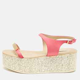 Stella McCartney: Розовые сандалии 