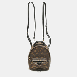 Louis Vuitton: Коричневый рюкзак 