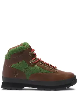 Timberland: Коричневые ботинки 