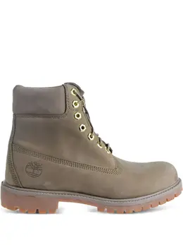 Timberland: Бежевые ботинки 