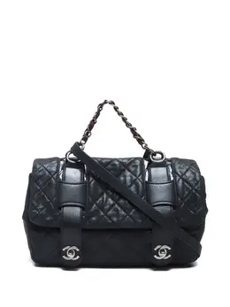 CHANEL Pre-Owned: Чёрная сумка 