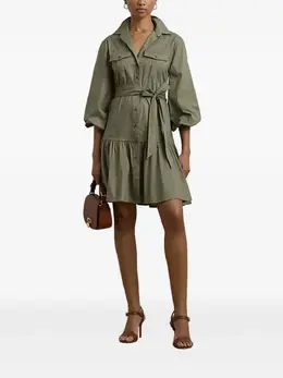 Lauren Ralph Lauren: Зелёная рубашка 
