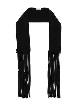 Carven: Чёрный шарф 