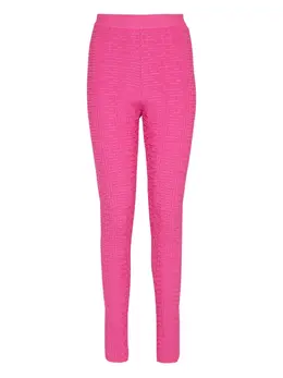Balmain: Розовые легинсы 