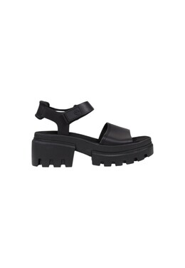Timberland: Чёрные сандалии 