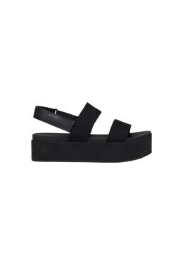 Calvin Klein Jeans: Чёрные сандалии 