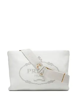 Prada Pre-Owned: Белая сумка 