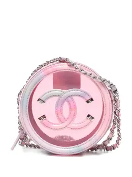 CHANEL Pre-Owned: Розовая сумка 