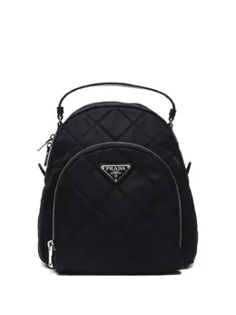 Prada Pre-Owned: Чёрный рюкзак 