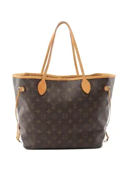 Louis Vuitton Pre-Owned: Коричневая сумка-шоппер 