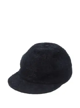CHANEL Pre-Owned: Чёрная кепка 