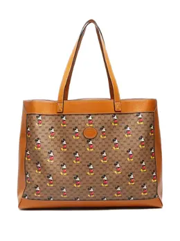 Gucci Pre-Owned: Коричневая сумка-шоппер 