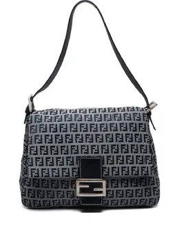 Fendi Pre-Owned: Синяя сумка 