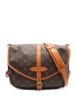 Louis Vuitton Pre-Owned: Коричневая сумка 