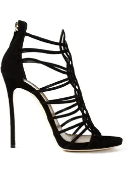 DSQUARED2: Чёрные сандалии 