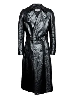 MM6 Maison Margiela: Чёрное пальто 