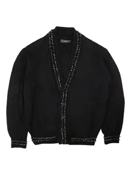 AMIRI: Чёрный кардиган 