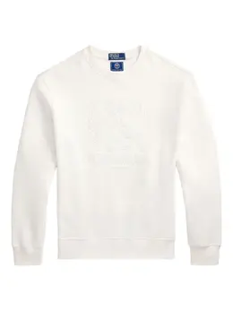 Polo Ralph Lauren: Белый свитшот 