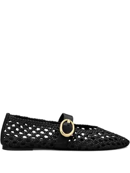 Stuart Weitzman: Чёрные балетки 