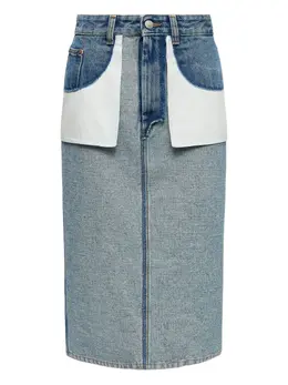 MM6 Maison Margiela: Хлопковая юбка 