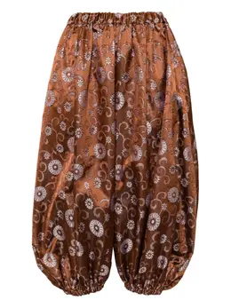 Comme Des Garçons Comme Des Garçons: Коричневые брюки 