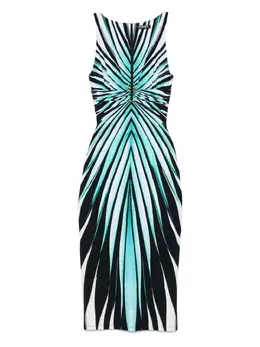 Roberto Cavalli: Платье в полоску 