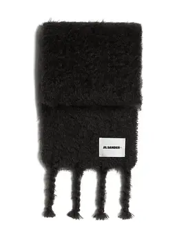 Jil Sander: Чёрный шарф 