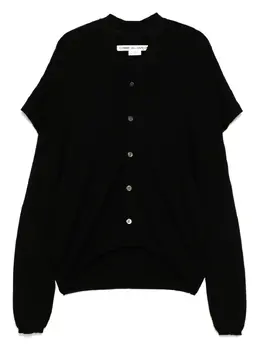 Comme Des Garçons: Кардиган из шерсти 