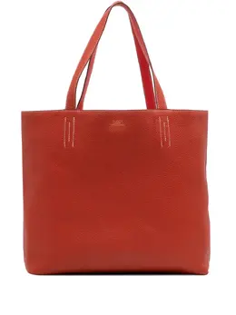 Hermès Pre-Owned: Оранжевая сумка-шоппер 