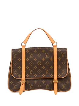 Louis Vuitton Pre-Owned: Коричневый рюкзак 