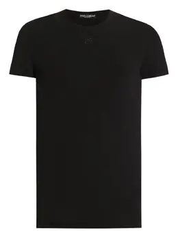 Dolce & Gabbana: Чёрная футболка  T