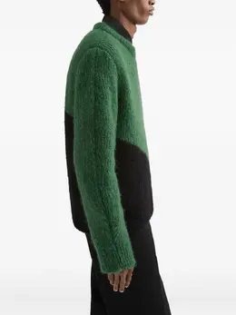 Jil Sander: Зелёный свитер 