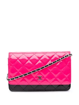 CHANEL Pre-Owned: Розовый кошелёк 