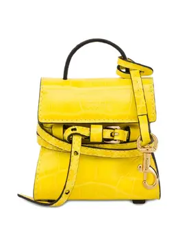 Moschino: Жёлтая сумка 