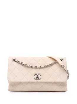 CHANEL Pre-Owned: Коричневая сумка через плечо 