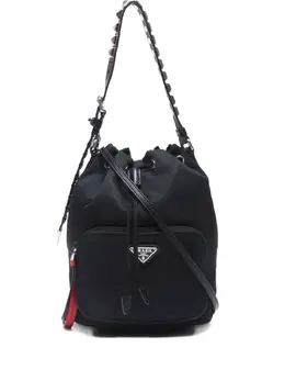 Prada Pre-Owned: Чёрная сумка 