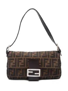 Fendi Pre-Owned: Коричневая сумка 