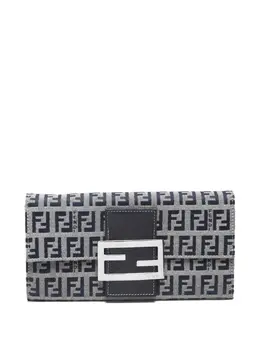 Fendi Pre-Owned: Синий кошелёк 